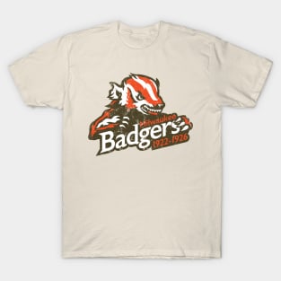 Milwaukee Badgers Football T-Shirt